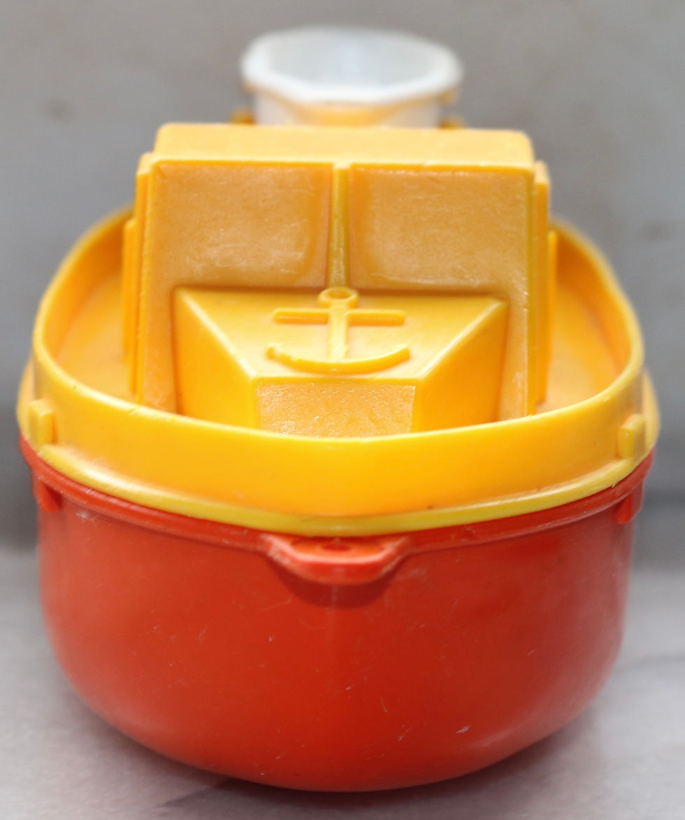 Μικρογραφία: Preloved Vintage Plastic Yacht Toy