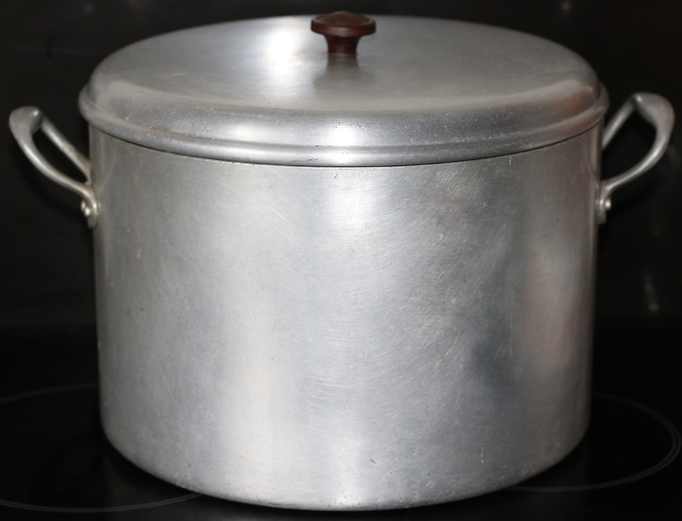縮圖：Preloved Large Vintage Aluminium stock pot, Vintage Cookware