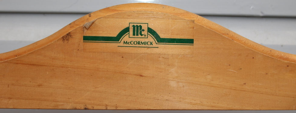 Miniatura: Preloved Wooden McCormick Spice Rack