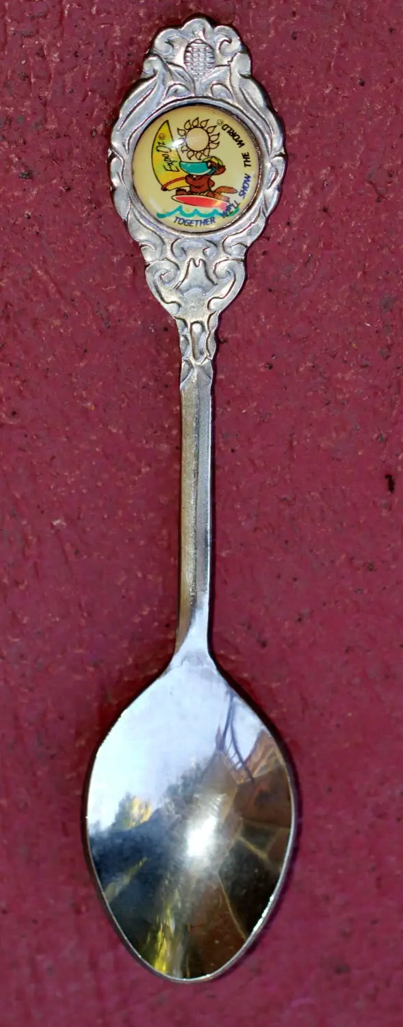 Miniatura: Preloved Souvenir of Australia, Expo Oz 1988 Souvenir Collectors Spoon