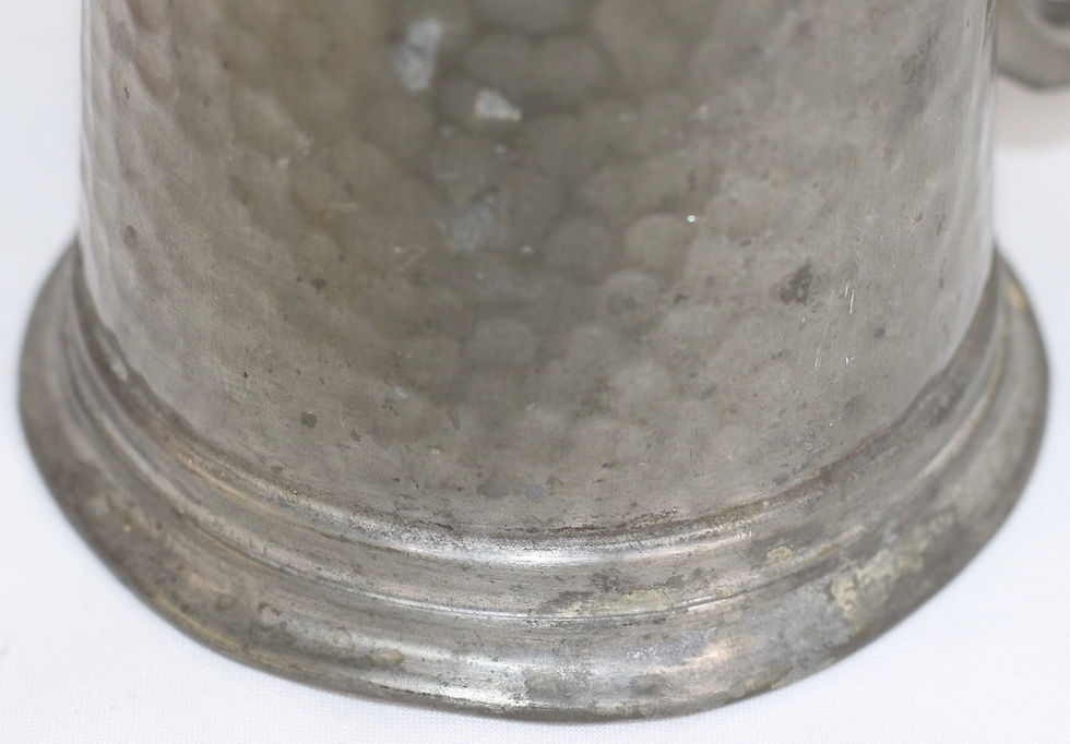 Thumbnail: Preloved Vintage Small Pewter Flagon, Pewter Tankard