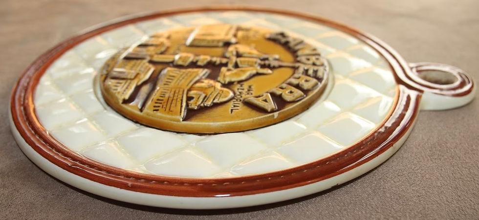 Μικρογραφία: Preloved Souvenir of Australia, Canberra Wall Plaque