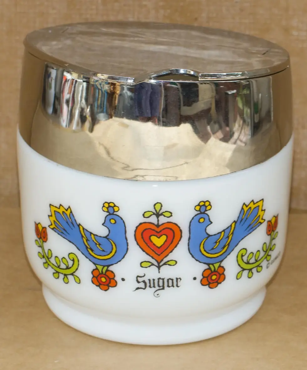 Preloved Gemco Country Festival sugar bowl