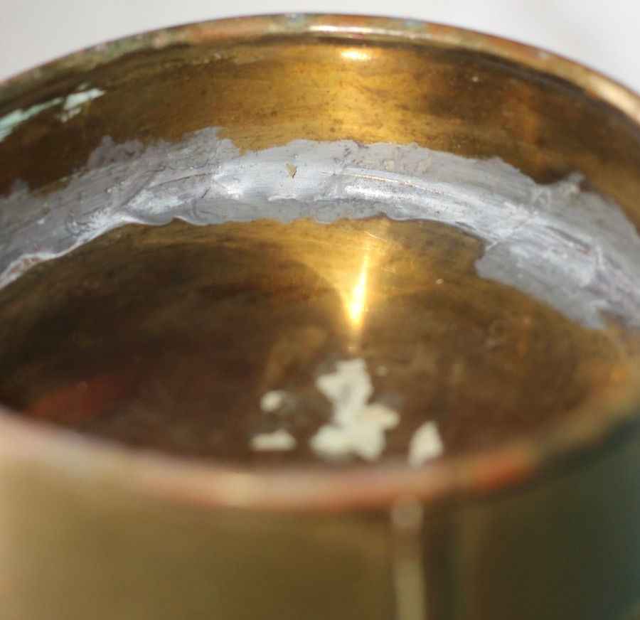縮圖：Preloved Metal Milk Can, Brass Milk Can