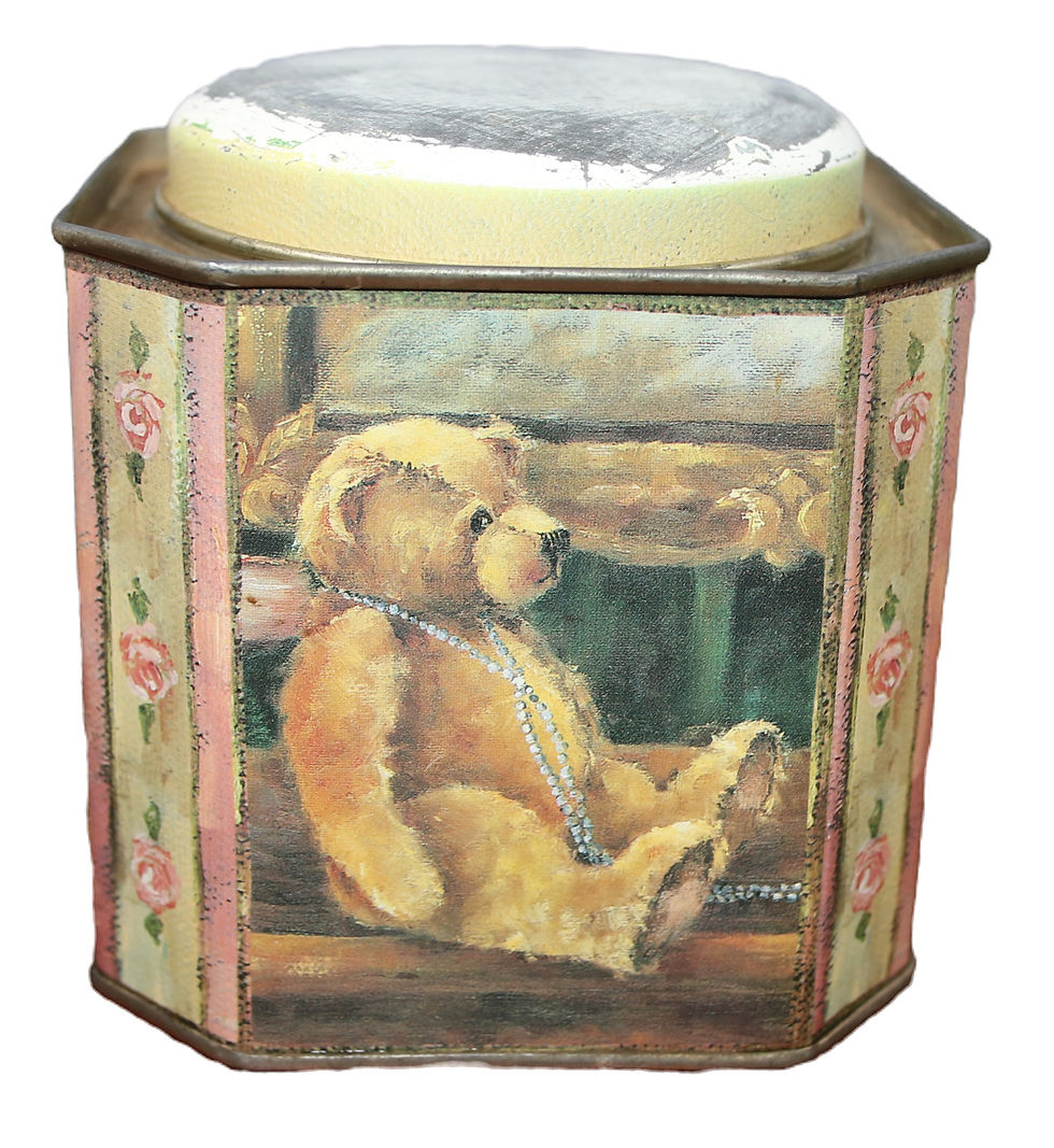 Миниатюра: Preloved Teddy Bear Tin