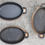 Миниатюра: Preloved Cast Iron Skillet Pan with Wooden Tray, Sizzle Cast Iron Dish