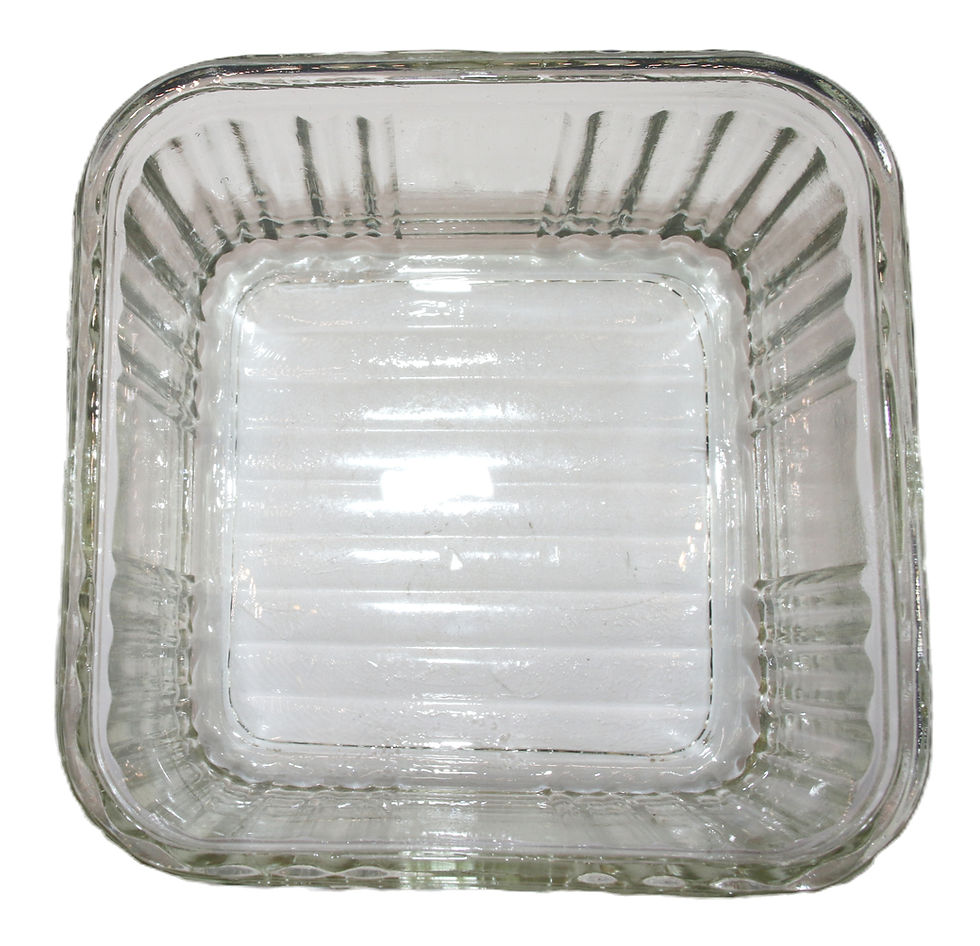 Μικρογραφία: Preloved Vintage glass butter dish, Vintage butter box