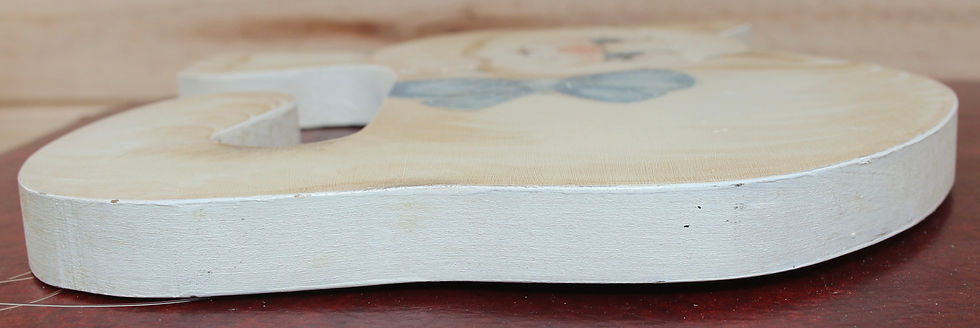 Μικρογραφία: Preloved Wooden Cat Wall Display