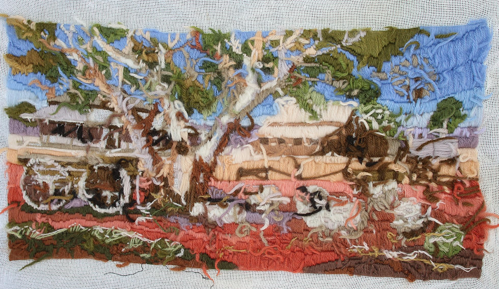 Miniatura: Preloved Semco Sheep Farm. Longstitch, Completed