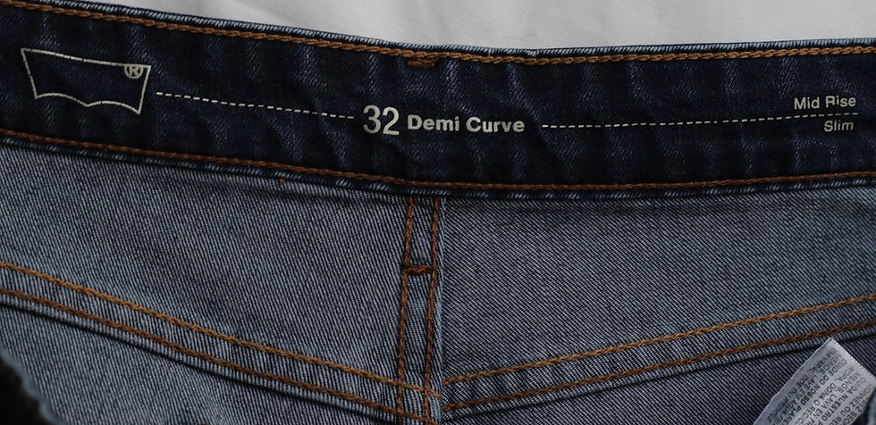 Miniatura: Preloved Levi Strauss Demi Curve Mid Rise Slim Jeans W32, Levi's Jean