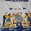 Miniature : Preloved Rectangular Tablecloth with 12 napkins, Egyptian Tablecloth, Tablecl