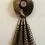 Miniature : Preloved Metal Pendant With Diamante