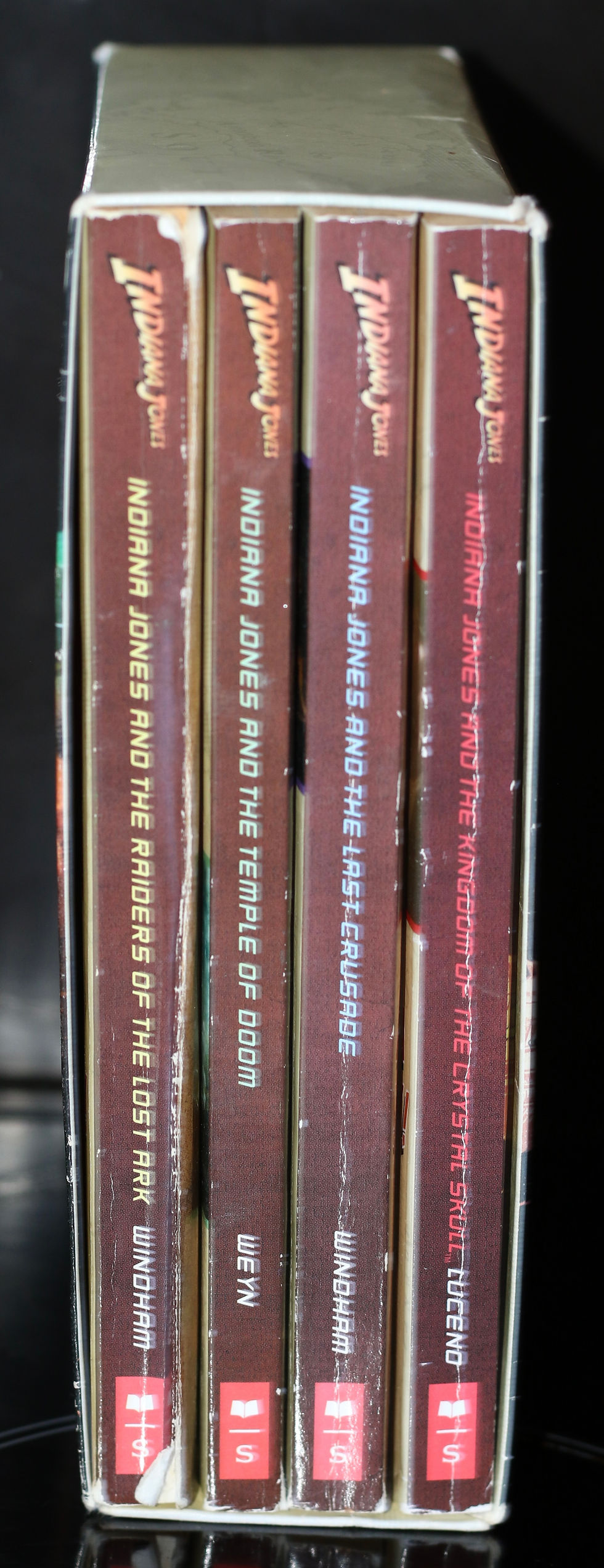 Miniature : Indiana Jones Boxed Set of books published by Scholastic in 2008