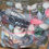 Miniatura: Preloved DMC Winter tapestry canvas with wools, partially complete