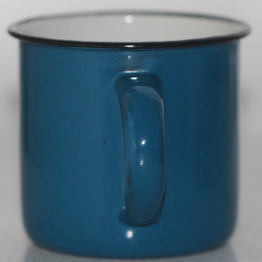 Thumbnail: Preloved Blue Enamelware Mug