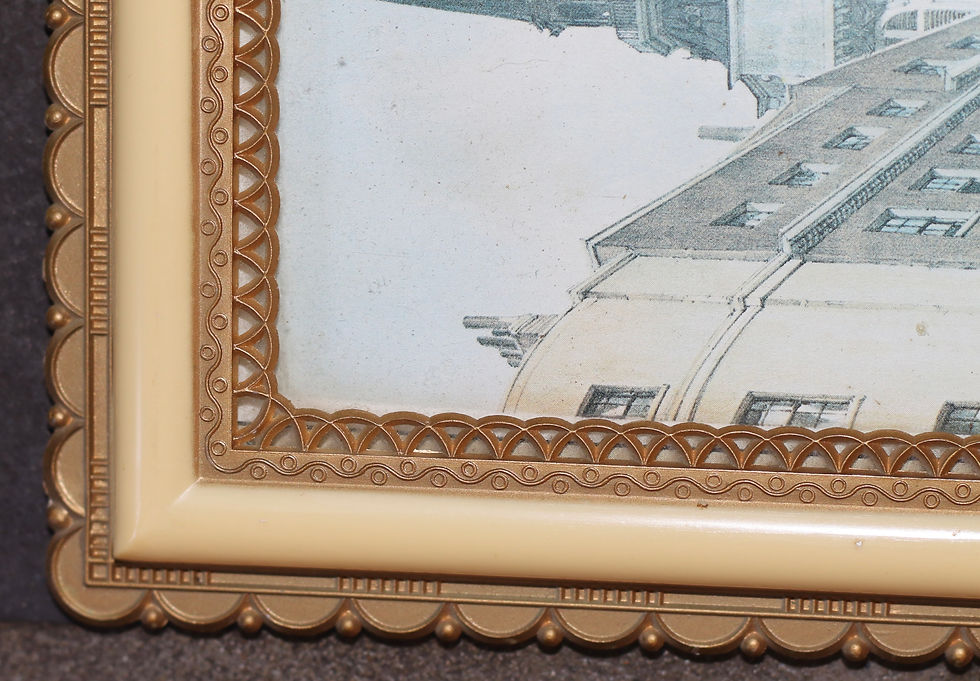 Μικρογραφία: Preloved Vintage plastic picture frame, Retro Photo Frame