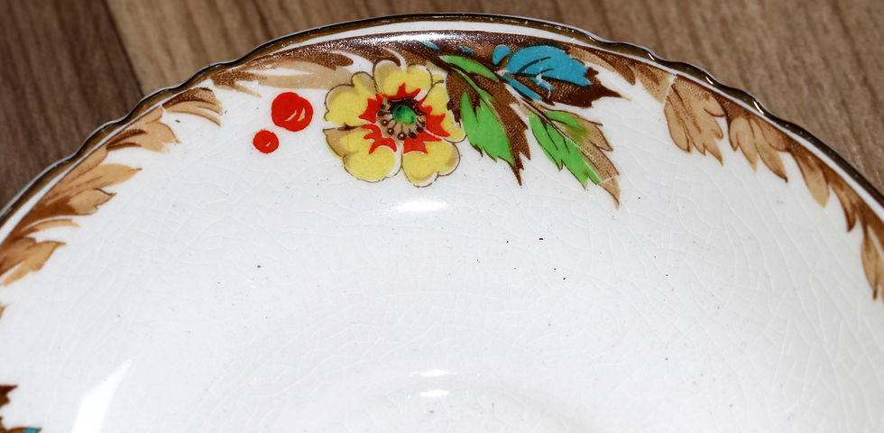 Miniaturbild: Preloved Tivolli Maddock Saucer, Made in England, Ceramic Saucer
