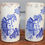 縮圖：Preloved Vintage Blue and White Japanese Salt and Pepper Shakers