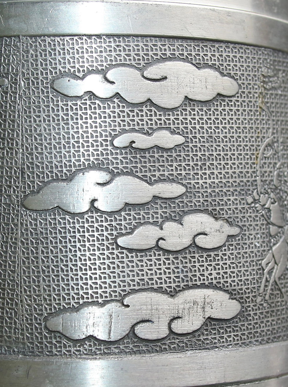 縮圖：Preloved Vintage  Pewter Flagon, Pewter Tankard With Mermaid Handle