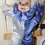 Miniatura: Preloved Ceramic and Cloth Clown Doll, Clown Toy