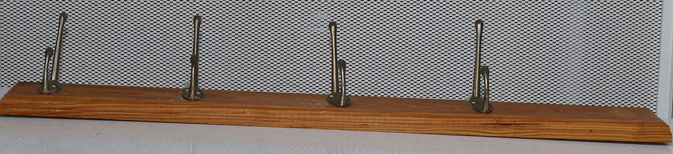 Μικρογραφία: Preloved Wooden Coat Rack, Wooden Jacket Hooks