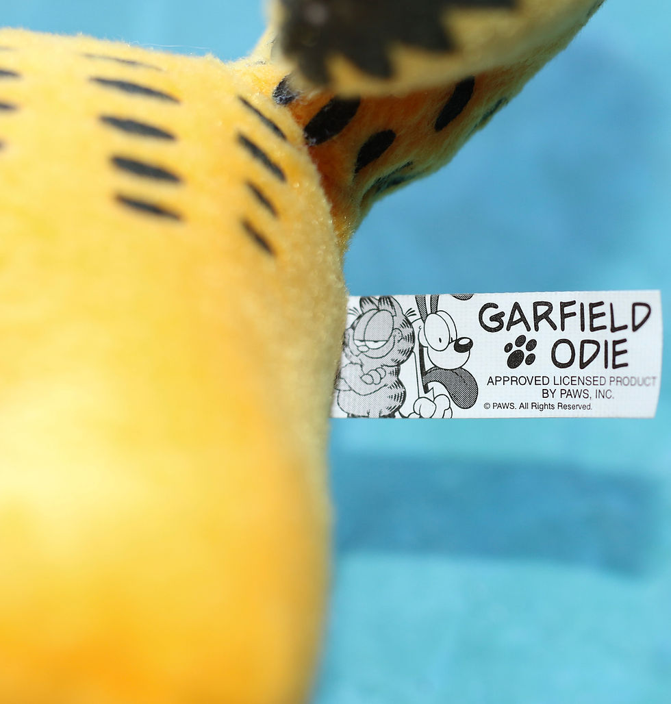 Miniaturbild: Preloved Stuffed Garfield Toy, with original tag