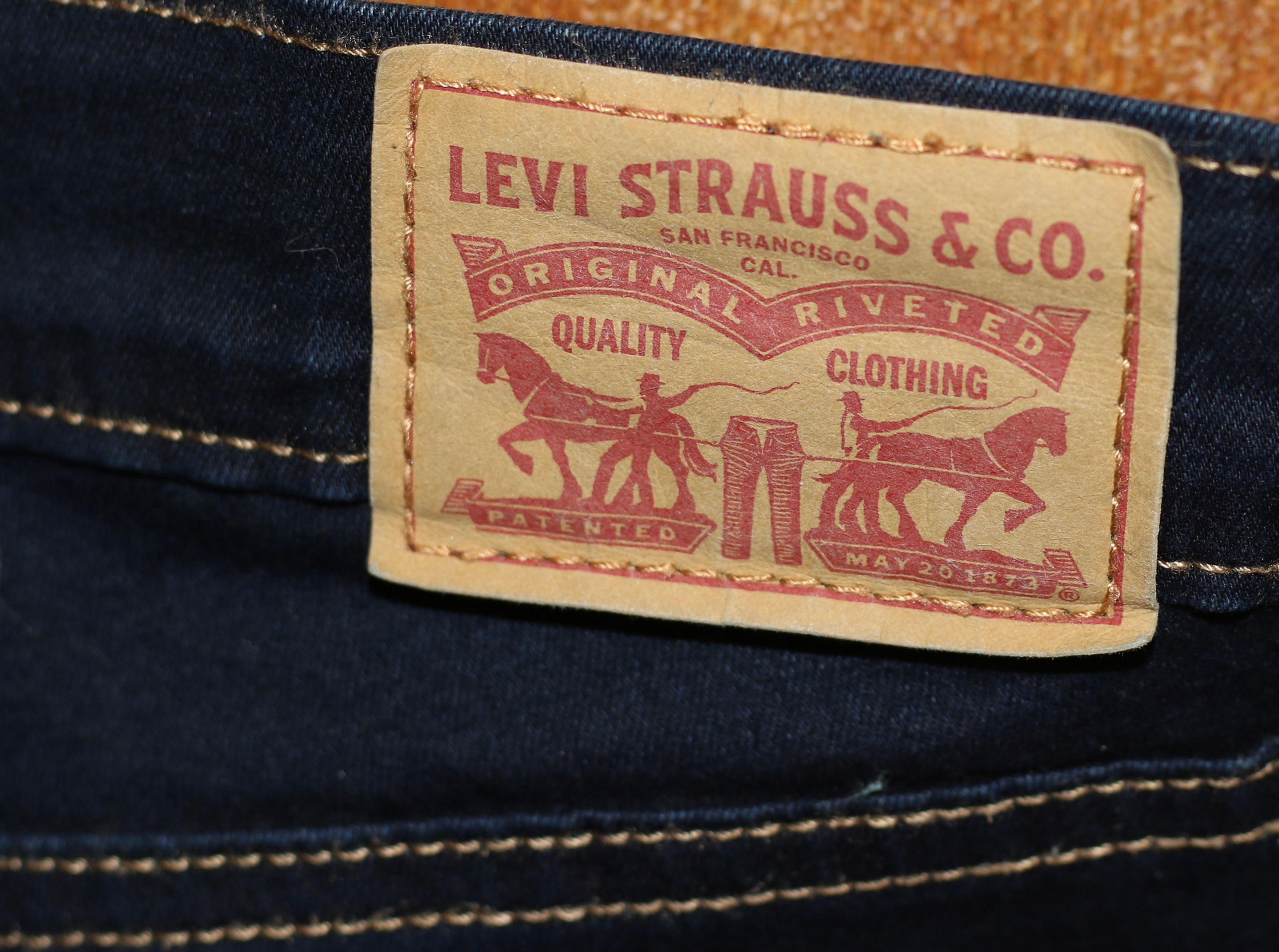 Preloved Levi Strauss 710 Super Skinny W30 L30 Levi's Jeans