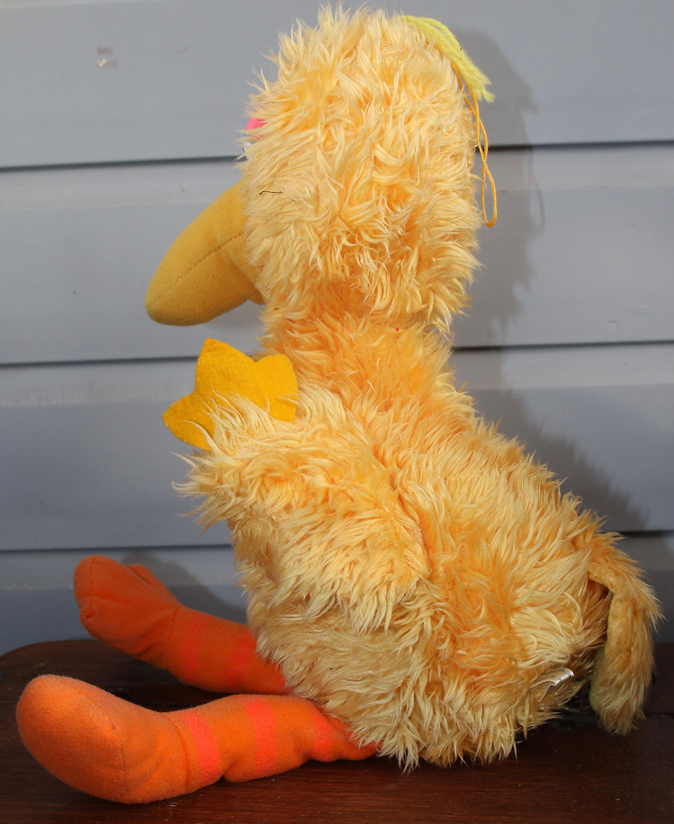 Miniatura: Preloved Vintage 1979 Big Bird Soft Toy