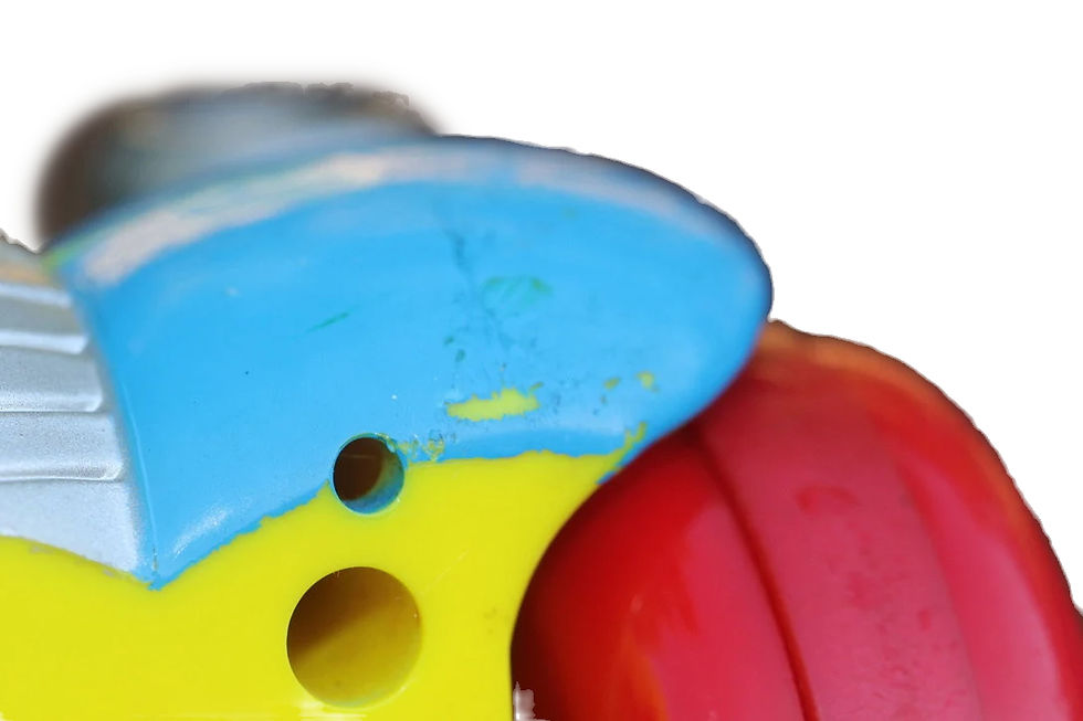 Thumbnail: Preloved Vintage Genuine Elmo Racing Car Toy, Sesame Street Merchandise, Tyco