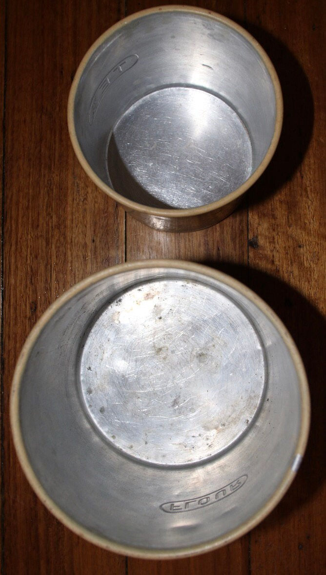 Μικρογραφία: Preloved Flour And Tea Metal Canisters