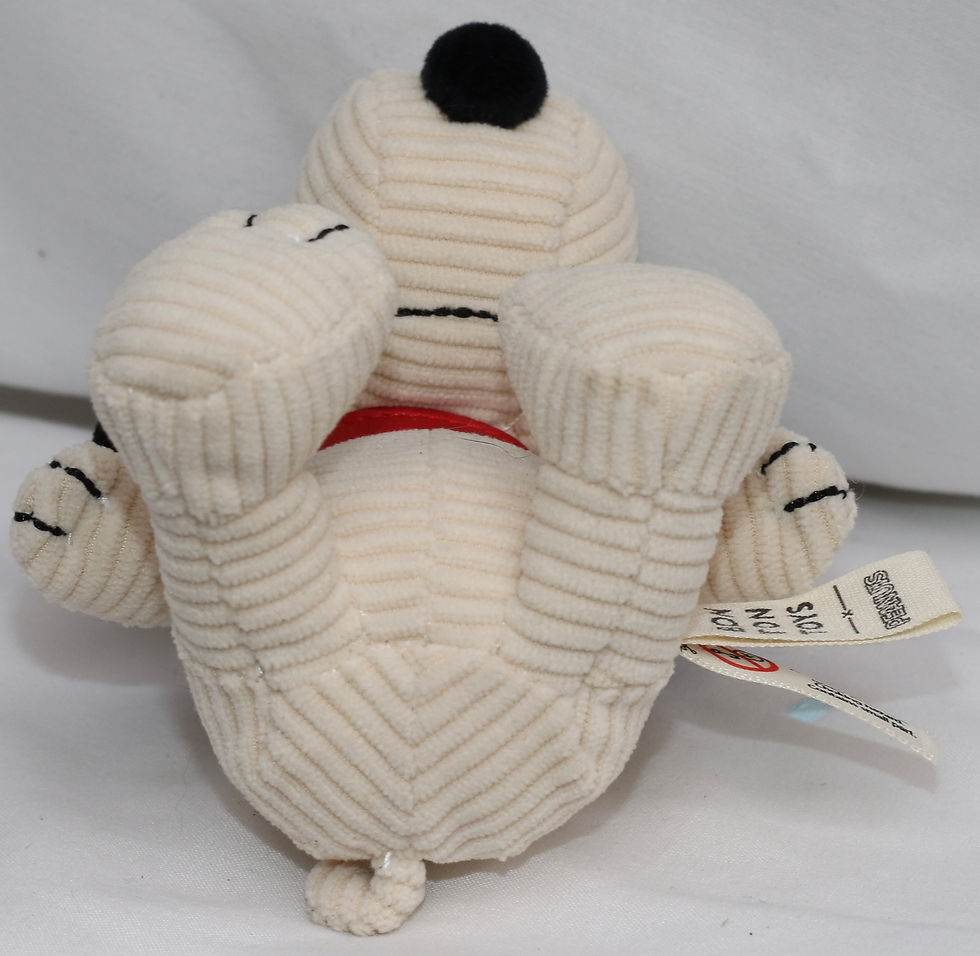 縮圖：Preloved Bon Ton Toys Snoopy Corduroy Dog Toy
