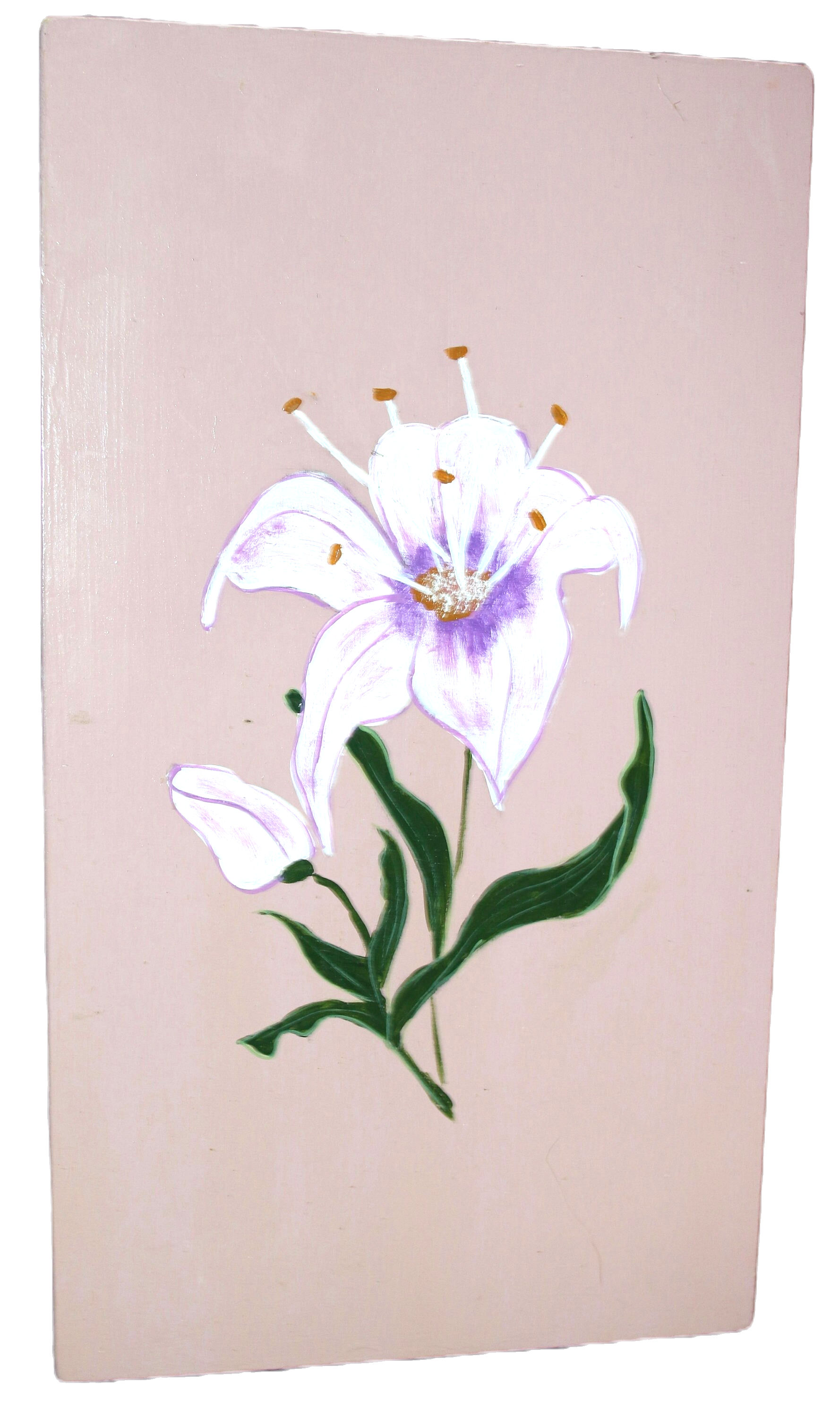 Preloved Wooden Box, Floral Box, Flower Box