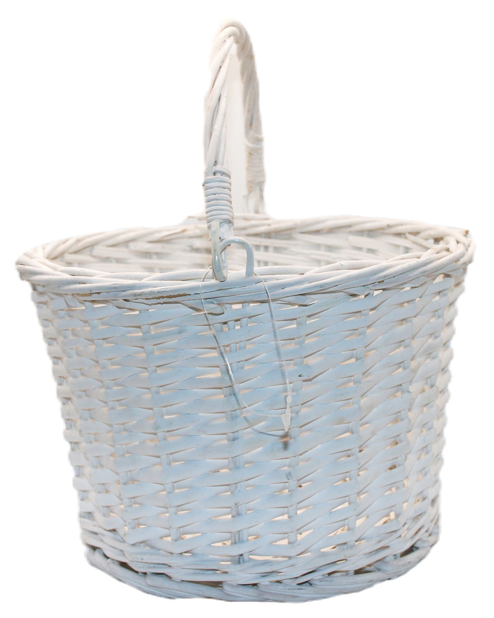 Thumbnail: Preloved Wicker basket, Cane egg basket