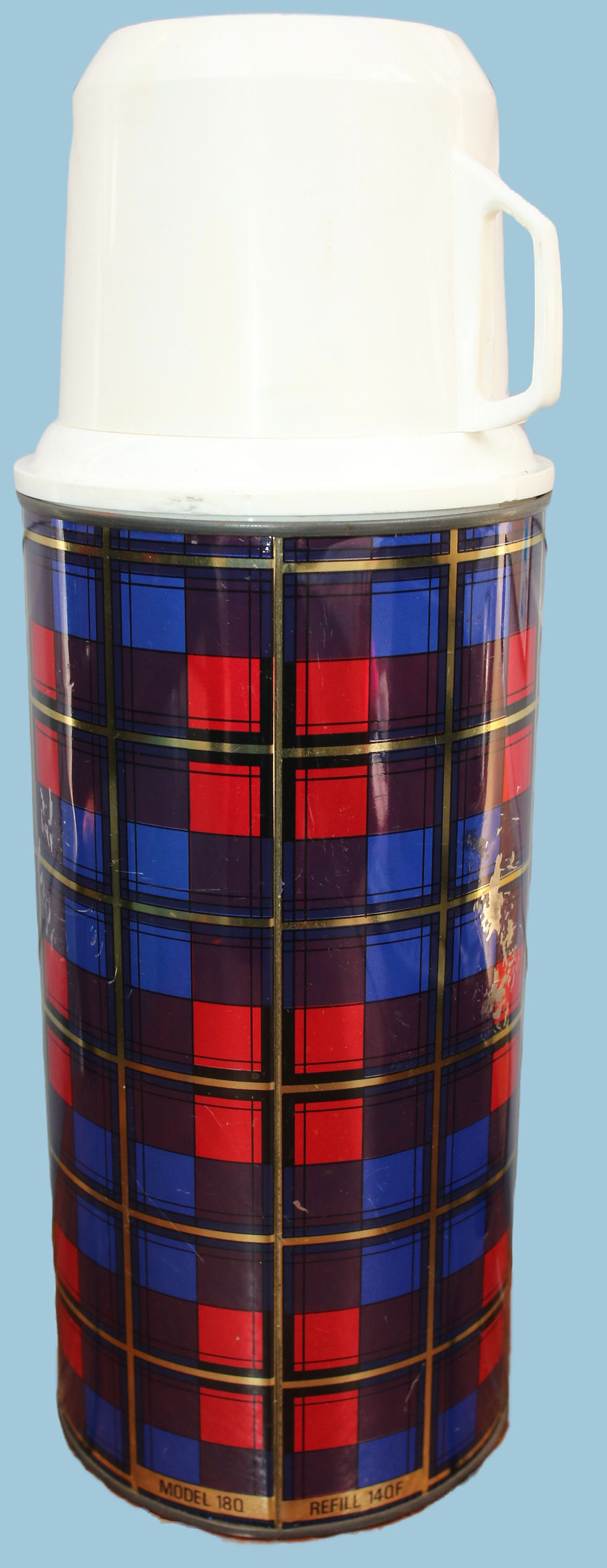 Μικρογραφία: Preloved Vintage Metal Thermos Flask