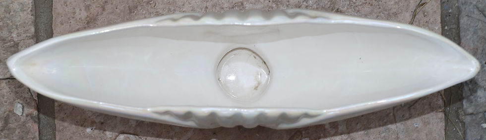 Thumbnail: Preloved Vintage Opalescent Ceramic Vase