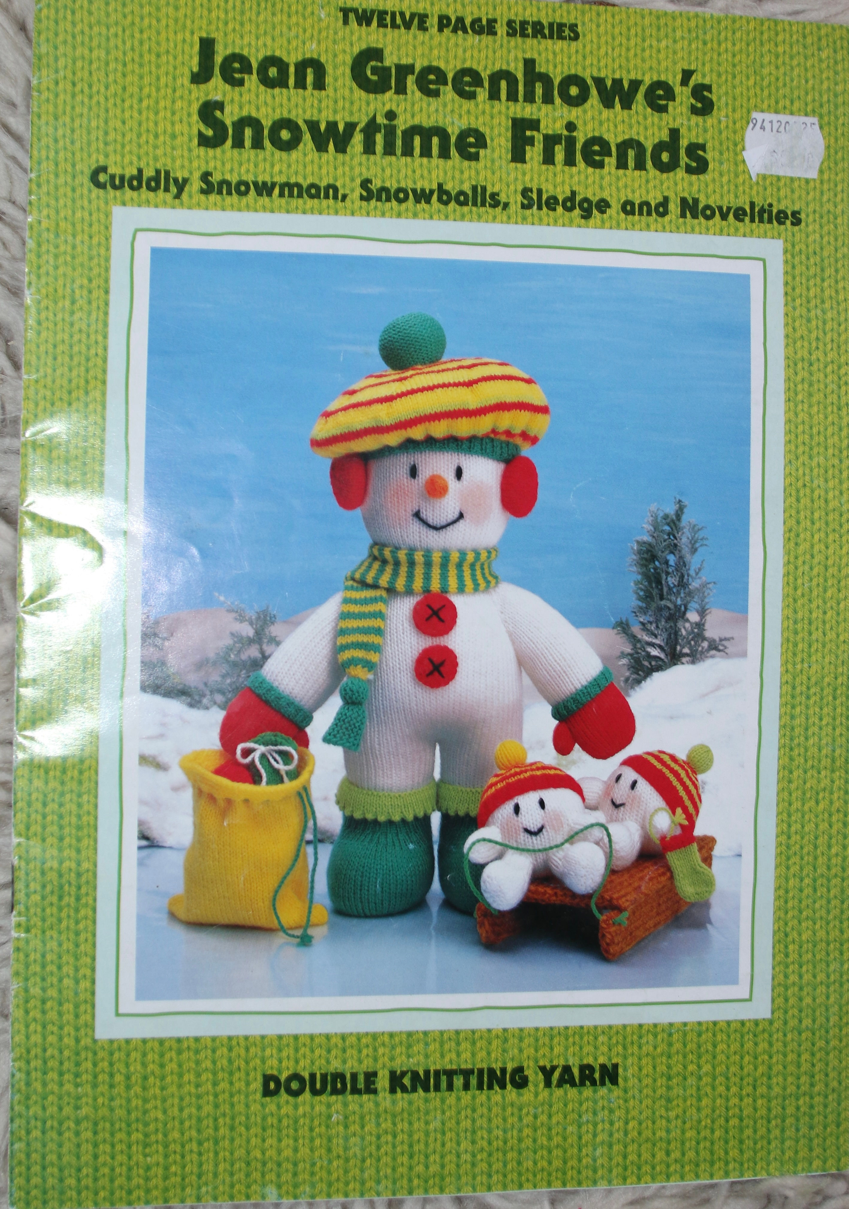 Preloved Jean Greenhowe's Snowtime Friends, OOP patterns.