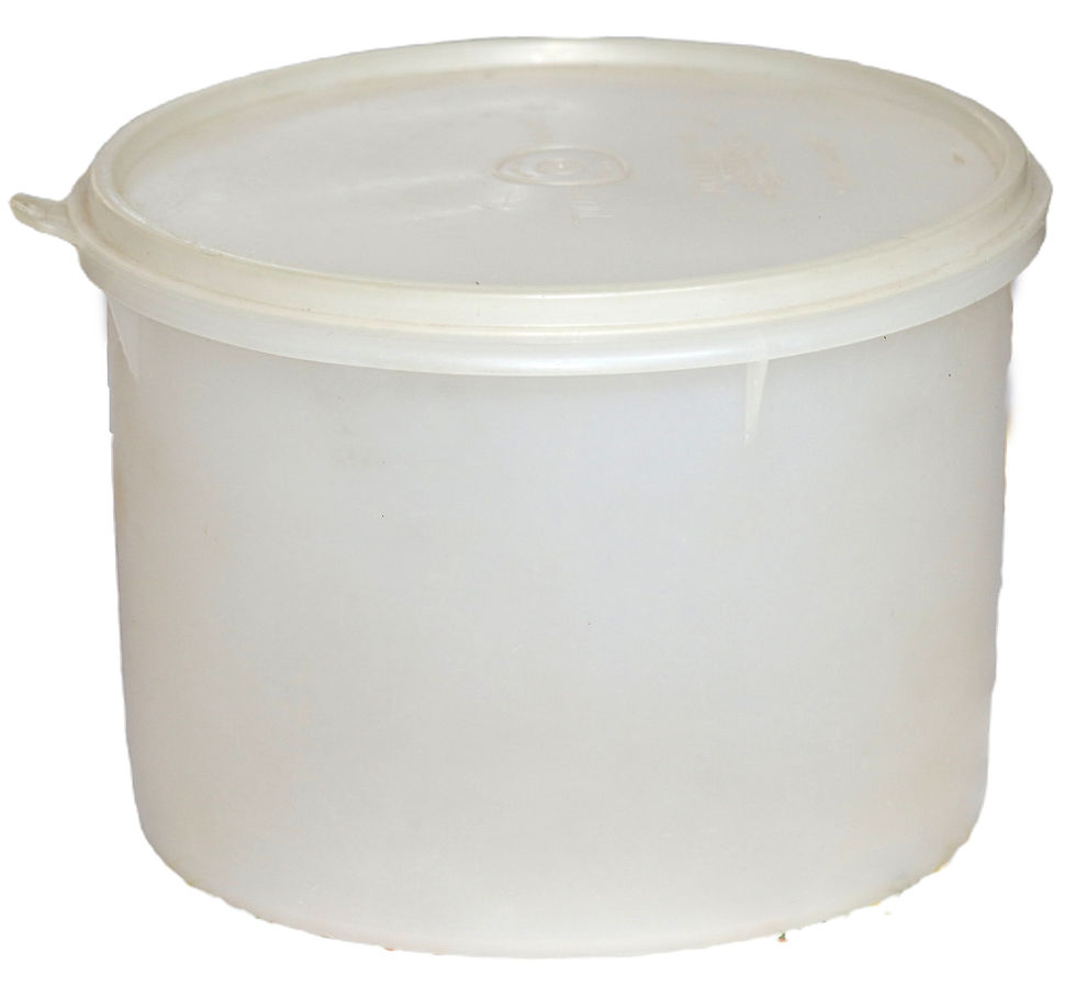 Miniatura: Preloved Vintage Tupperware container with lid