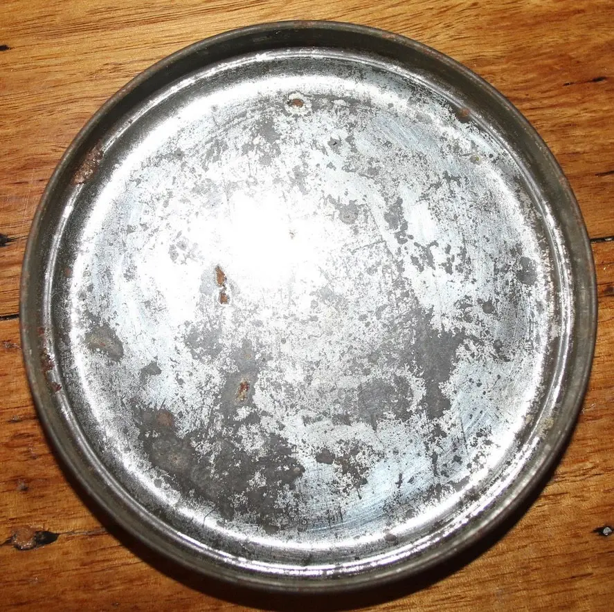 Μικρογραφία: Preloved Retro Willow tin canister, Floral Tin, made in Australia.