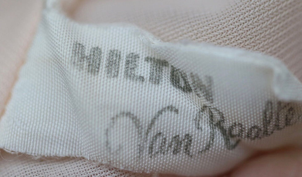 Miniatura: Preloved Vintage size SW Hilton pyjama top, Night Jacket, Vintage Sleepwear