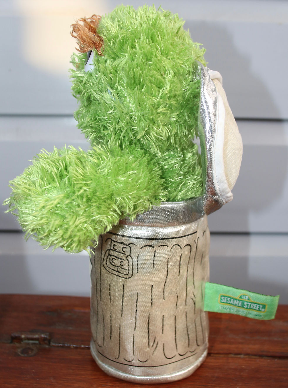 Thumbnail: Preloved 2016 Sesame Street Oscar the Grouch Go Away Toy