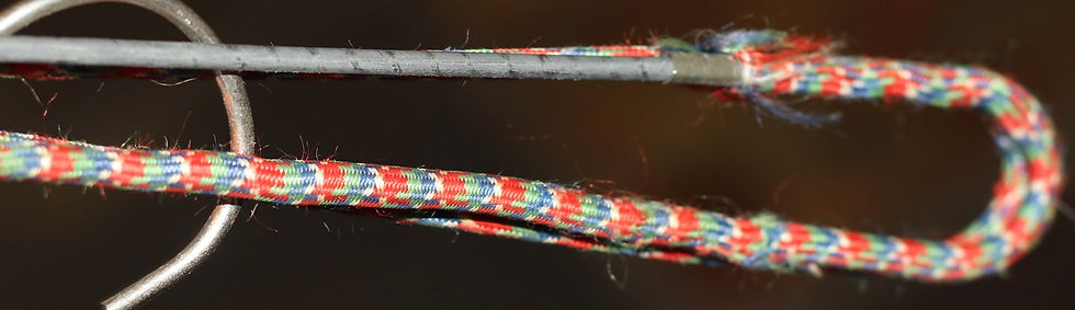 Miniature : Preloved Set of Folding Metal Hangers, Vintage Fabric-covered Wire coat hangers