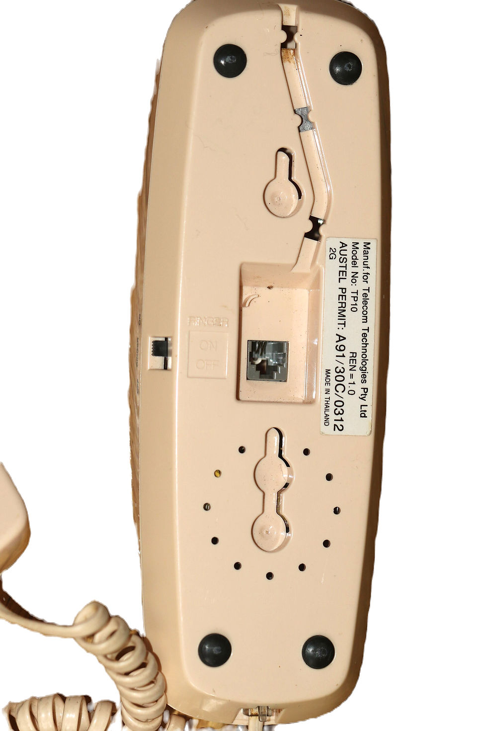 Miniaturbild: Preloved Vintage Telecom Phone, Retro Phone Handset