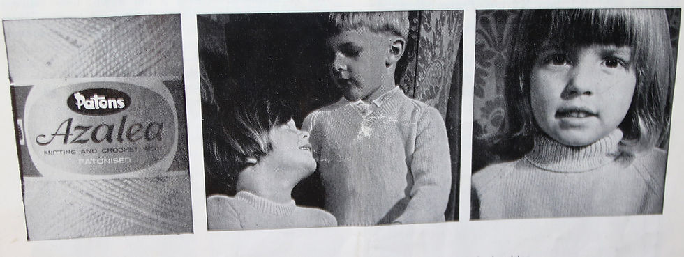 Miniaturbild: Vintage Patons Knitting Book Classic Series 9A. The Raglan Pullover. OOP pattern