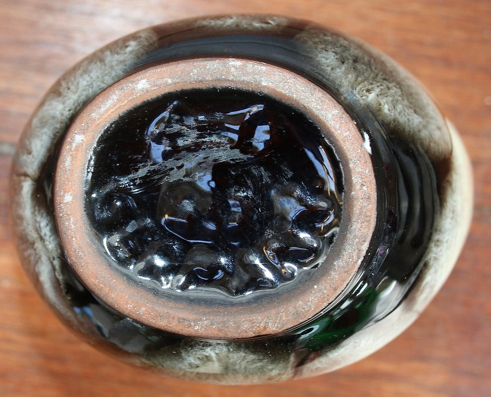 Thumbnail: Preloved  Vintage MCM CARSTENS TONNIESHOF Vase Pottery, West Germany