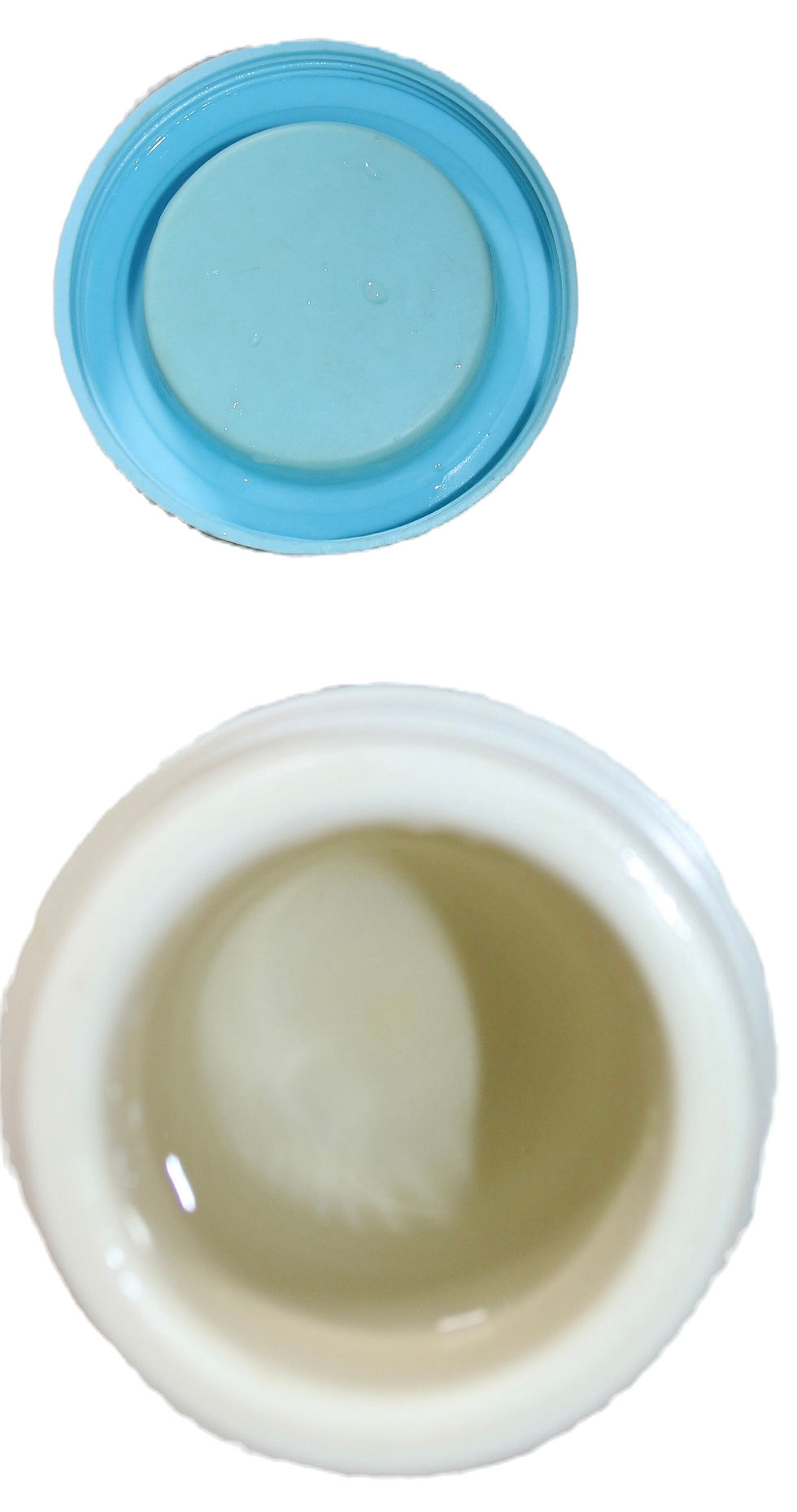 Miniatura: Preloved Plastic Tung I Flask, ABC's Flask, Child's Flask, Nursery Decor