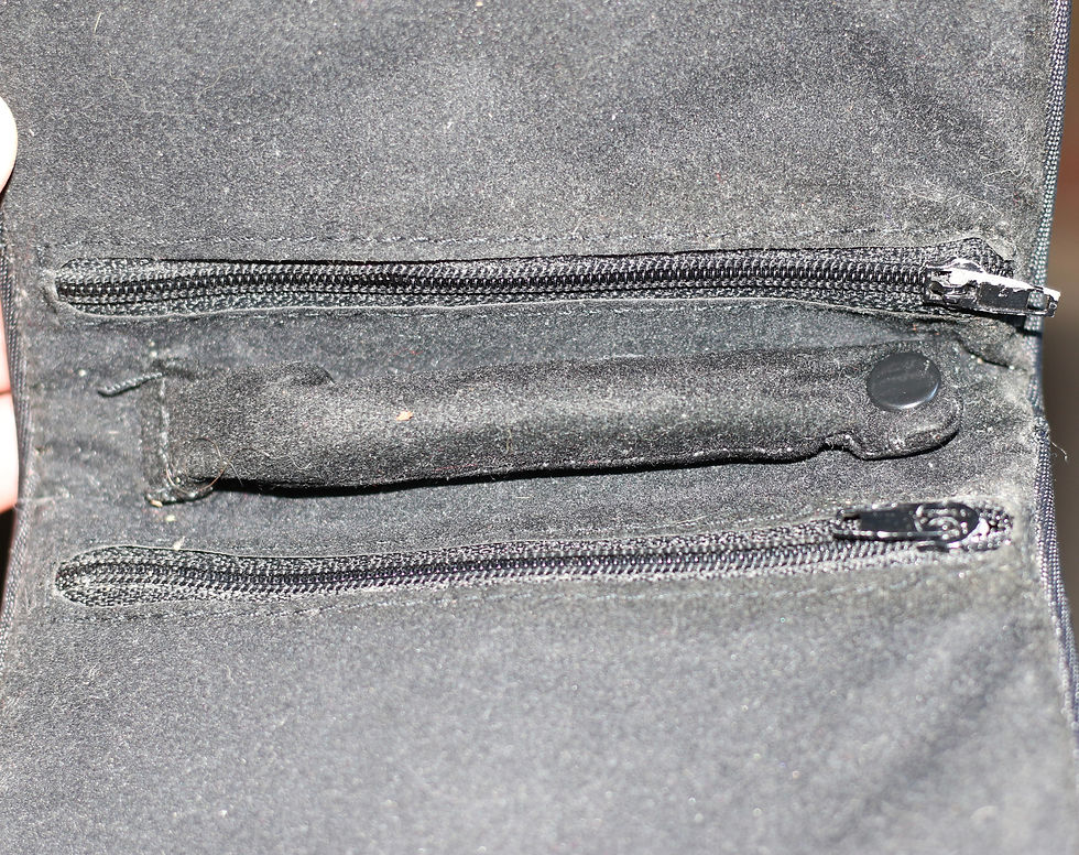 Thumbnail: Preloved Vintage Floral Jewellery Pouch