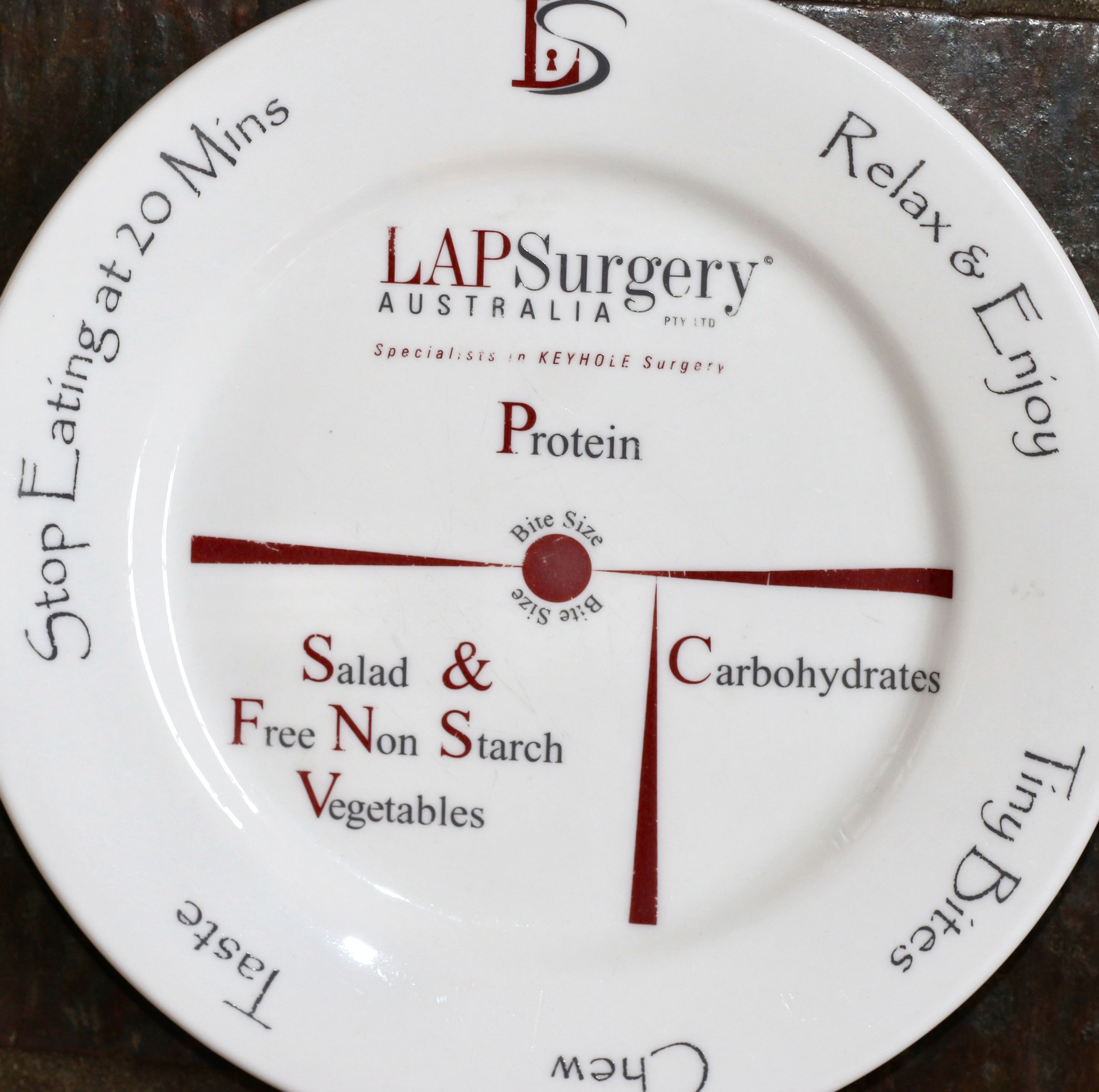 Preloved Portion Perfection bariatric plate
