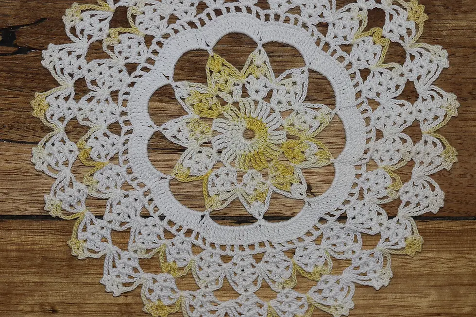 Μικρογραφία: Preloved Crochet Doyley , Crochet Doily ,Dreamcatcher Doyley, Dreamcatcher Doily