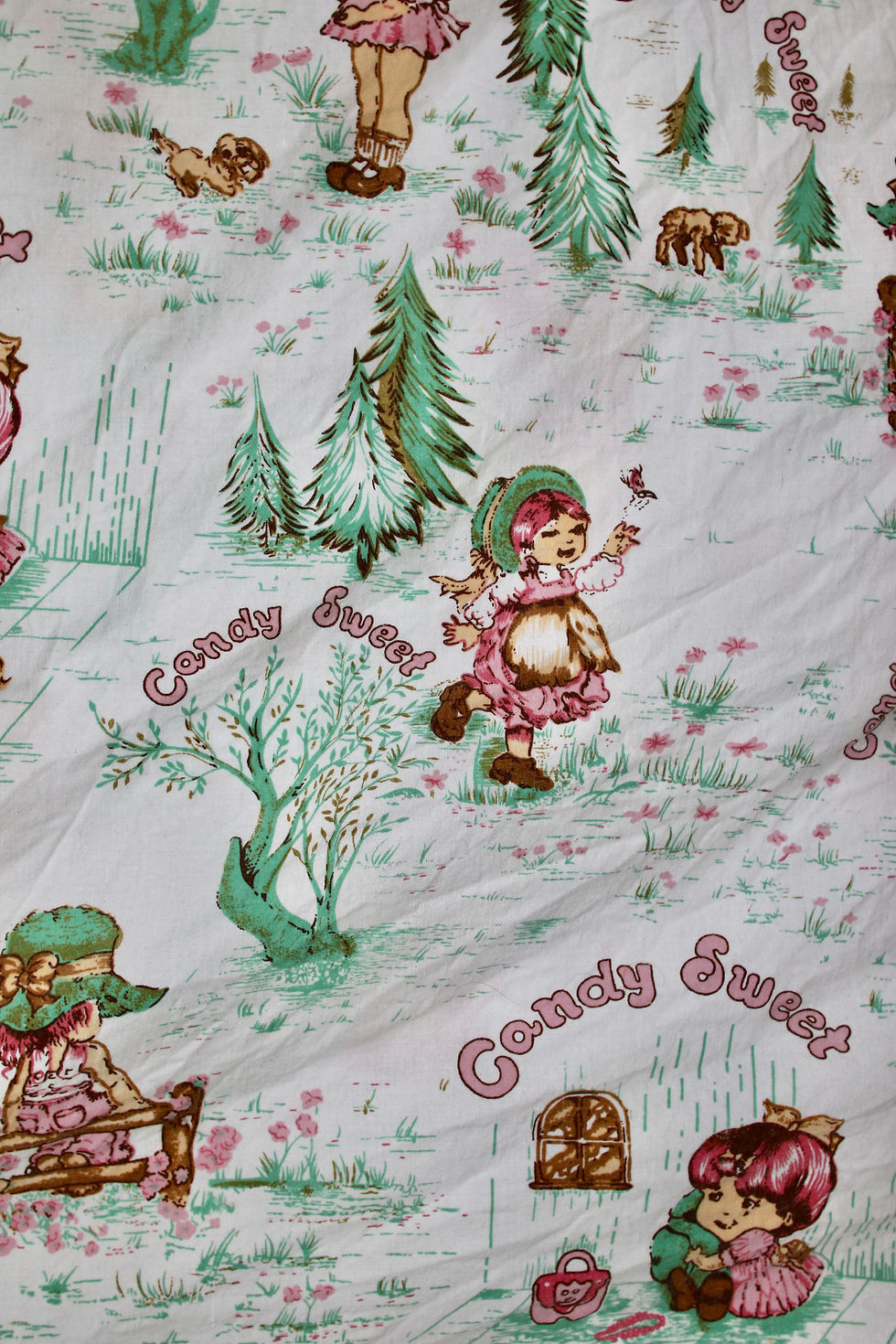 Миниатюра: Preloved Single Candy Sweet Quilt Cover,Child's Doona Cover