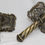 Miniatura: Preloved Vintage Metal Door Handle Set
